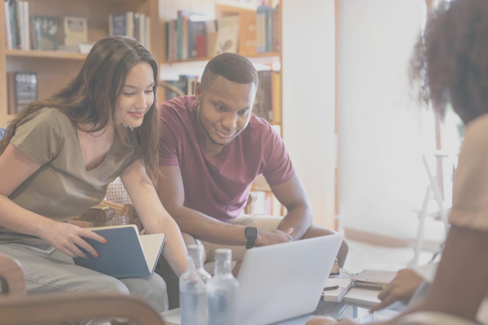 Collaborative discussion about investment strategies and financial planning
